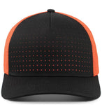 Perforated 5-Panel Trucker Snapback Cap - 105P
