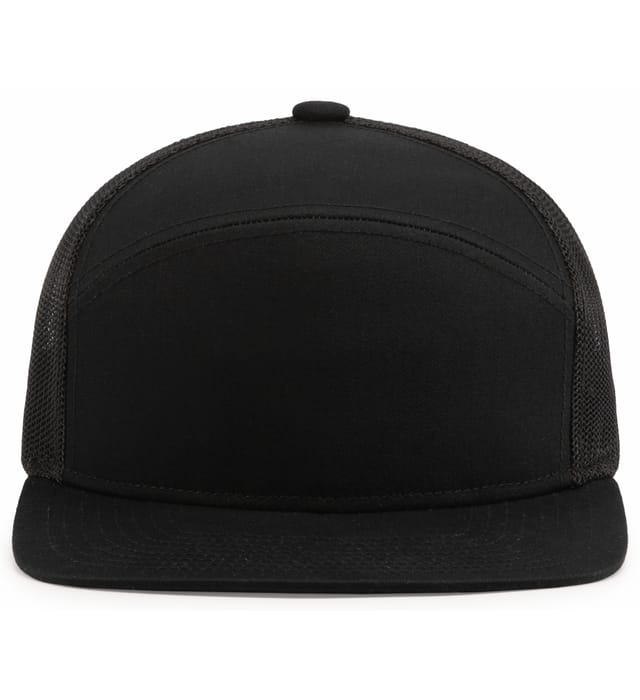 6-Panel Arch Trucker Snapback Cap - P787