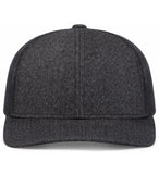 Melange Heather Low-Profile Trucker - 210C