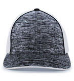 Aggressive Heather Trucker PacFlex Cap - 406F