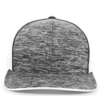 Aggressive Heather Trucker Snapback Cap - 106C