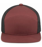 6-Panel Arch Trucker Snapback Cap - P787