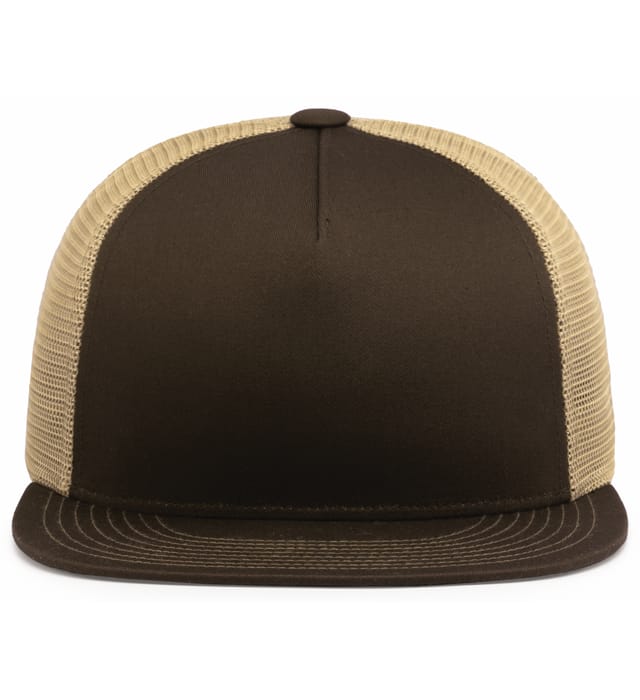 D-Series 5-Panel Trucker Snapback Cap - 4D7