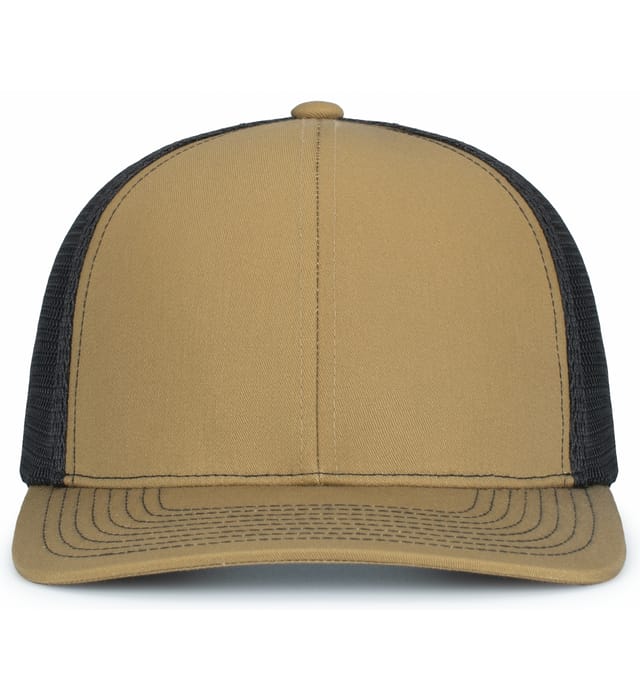 Contrast Stitch Trucker PacFlex Snapback Cap - P151S