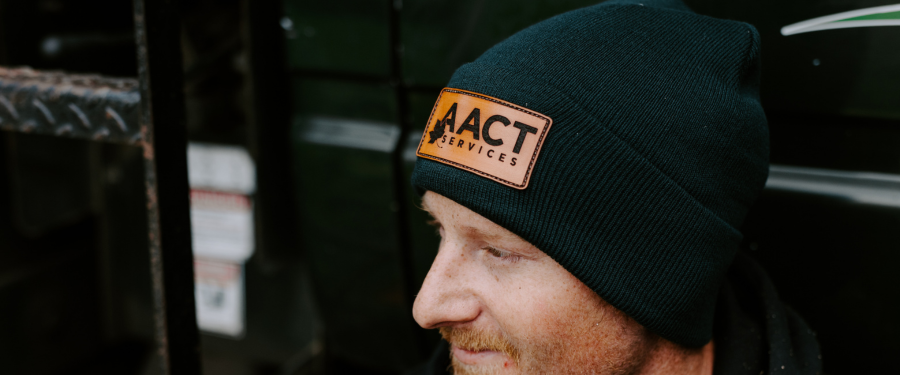 Custom Leather Patch Toques – Leatherwood Custom Workwear