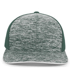 Aggressive Heather Trucker Snapback Cap - 106C