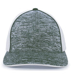 Aggressive Heather Trucker PacFlex Cap - 406F