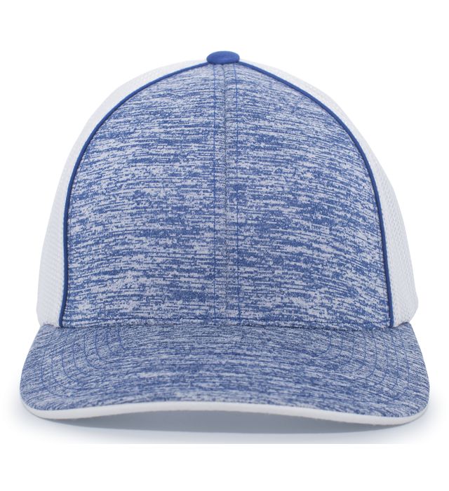 Aggressive Heather Trucker PacFlex Cap - 406F