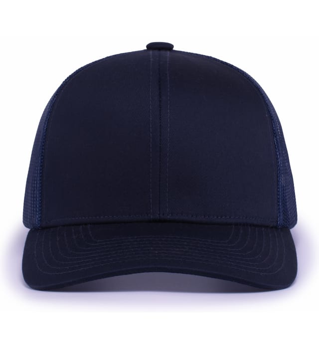 6-Panel Trucker Snapback Cap - 6114