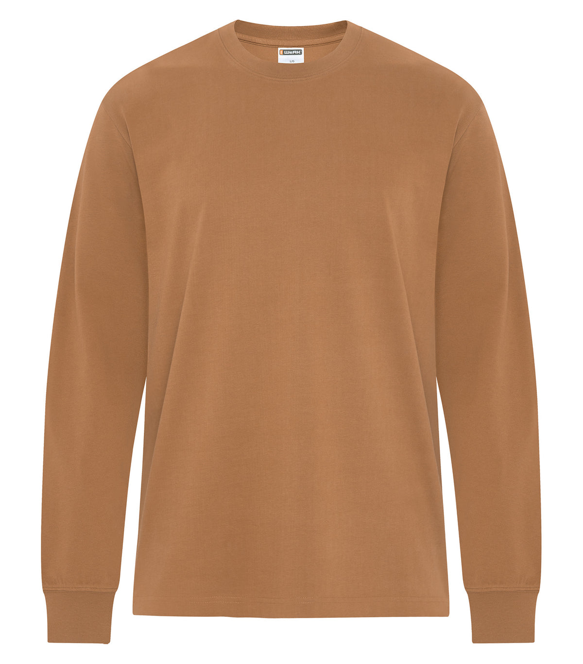 Heavyweight Ring Spun Cotton Long Sleeve Tee - WeRK250LS