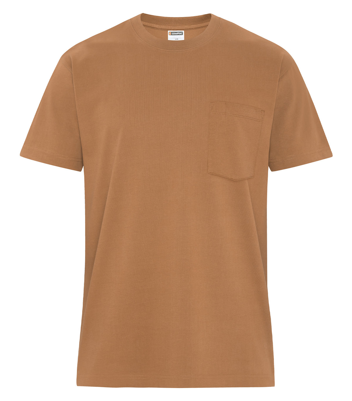 Heavyweight Ring Spun Cotton Pocket Tee - WeRK250P