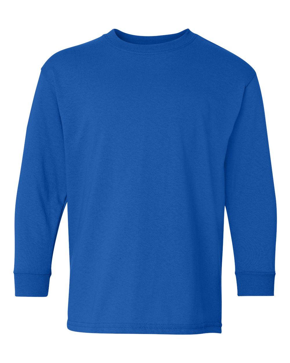 Heavy Cotton™ Youth Long Sleeve T-Shirt - 5400B - Gildan - Leatherwood Trading Post