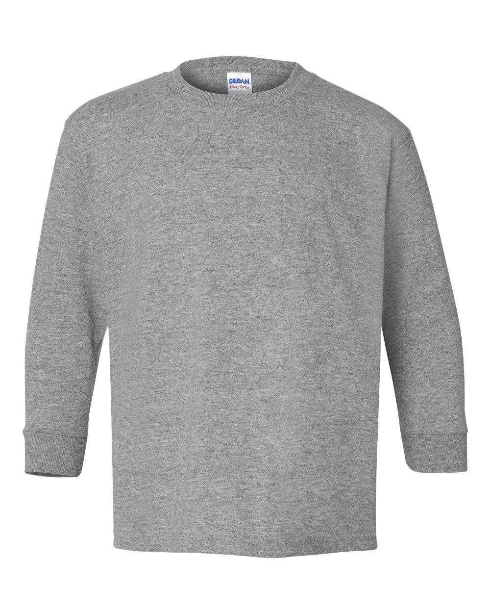 Heavy Cotton™ Youth Long Sleeve T-Shirt - 5400B - Gildan - Leatherwood Trading Post