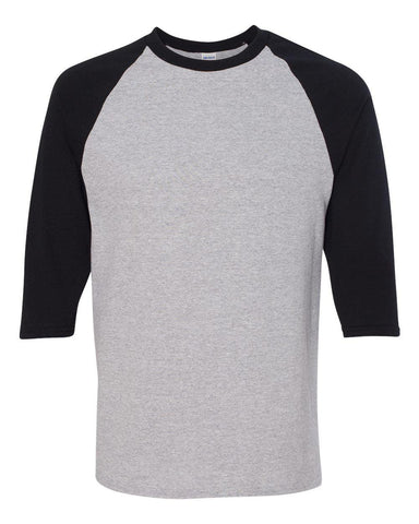 Heavy Cotton™ Raglan Three-Quarter Sleeve T-Shirt - 5700 - Gildan - Leatherwood Trading Post