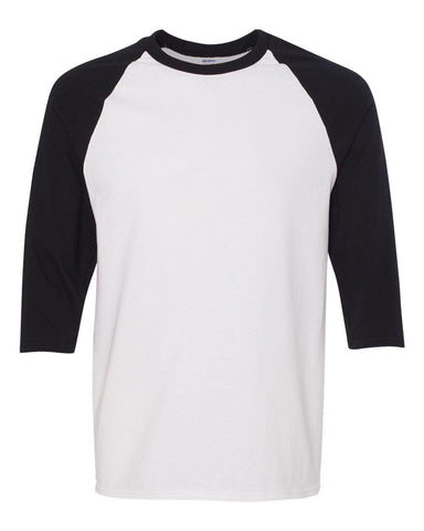 Heavy Cotton™ Raglan Three-Quarter Sleeve T-Shirt - 5700 - Gildan - Leatherwood Trading Post