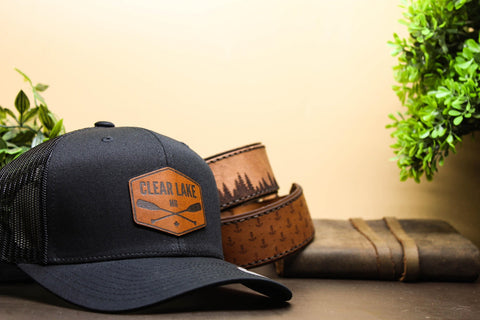 Trucker Cap - Snapback Headband - Yupoong 6606 - Leatherwood Trading Post