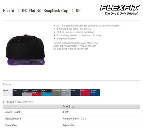 110F Cap | Snapback Headband - Leatherwood Trading Post