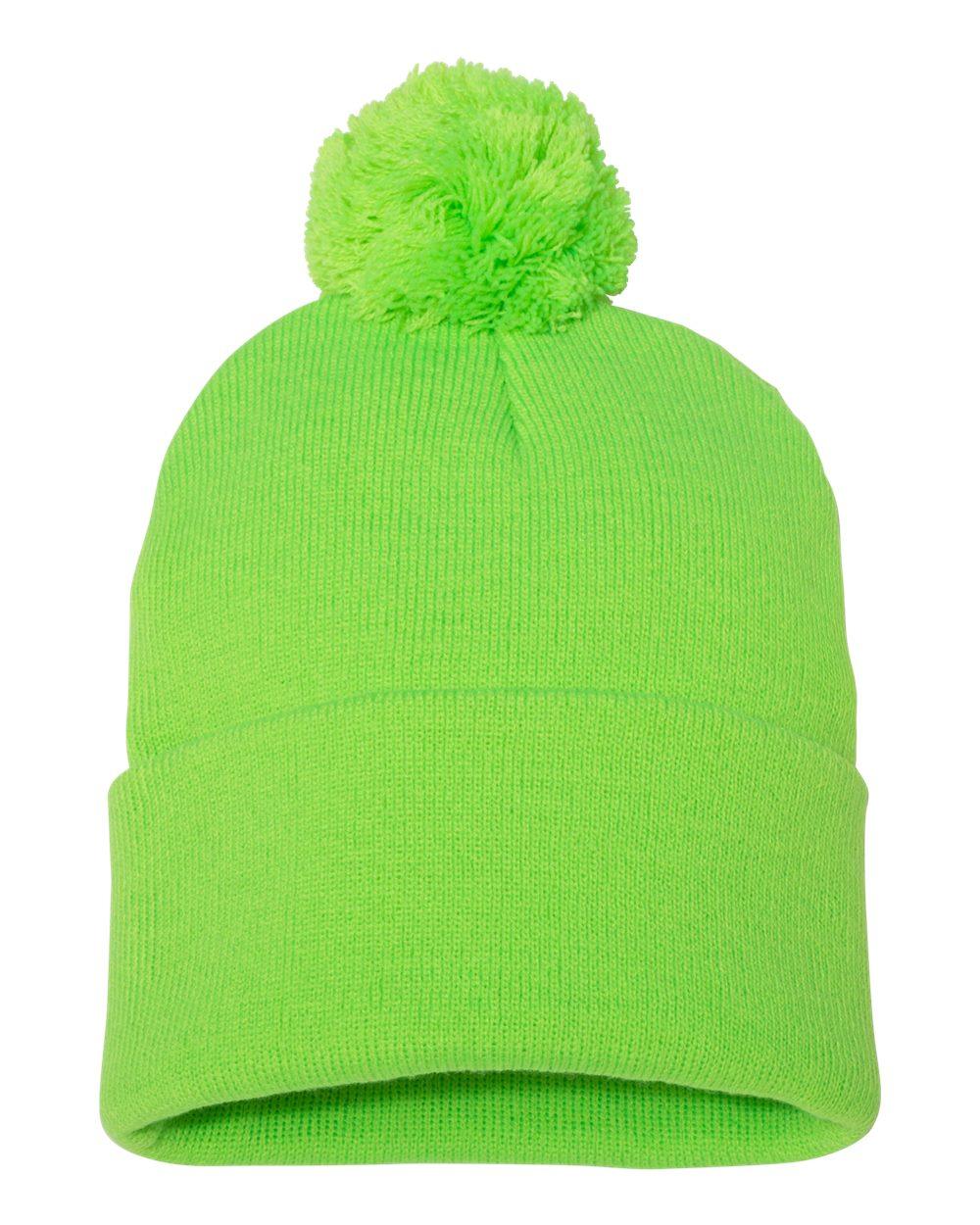 Pom-Pom 12" Knit Beanie - Sportsman SP15 - Leatherwood Trading Post