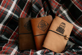 Custom Leather Notebook Cover - Leatherwood Trading Post